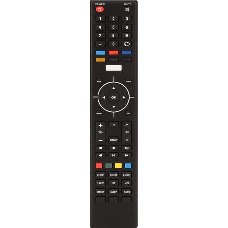 Télécommande de remplacement résistante à l'usure pour téléviseurs SE40HYT, SE40FYT, SE50FYT, SE32HY27 D, SE55UET, SE32HYT - Commande TV de rechange durable (1/5)