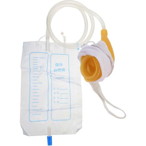 Sac à urine pour hommes, sac de recueil d'urine pour personnes âgées, sac à urine pour patients hospitalisés à domicile (1/5)