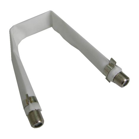 cable satelite pasa-ventanas 0,20 m con 2 conectores tipo "f" hembra