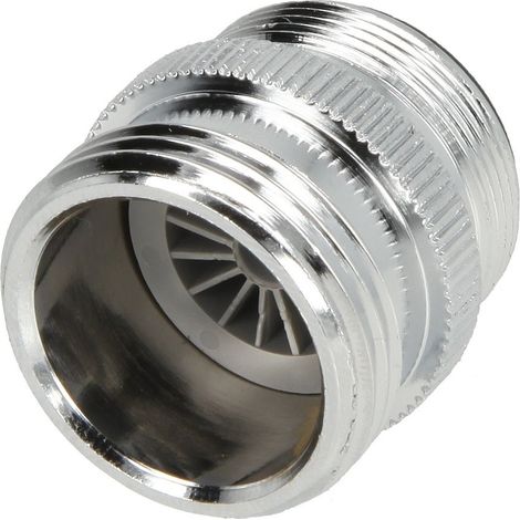 Réduction M 24 x 1 FM x 3/4’’ FM avec régulateur de jet doux