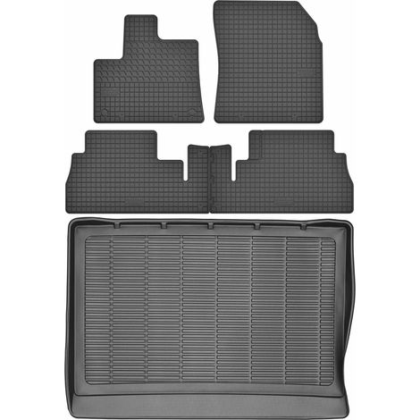 Citroen Berlingo III Kombivan ab 2018 SET – Gummi-Automatten + Kofferraummatte
