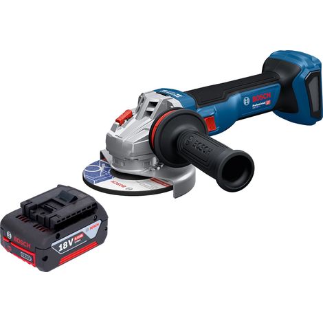 Bosch GWS 18V-11 Professional Meuleuse angulaire sans fil 18 V 125 mm + 1x batterie 4,0 Ah - sans chargeur (1/5)