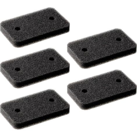 Trade-Shop Schaumstoff-Filter / Feinfilter für Miele T8627WP T8926WP T8927WP T8966WP T8967WP T9747WP EcoComfort Wärmepumpentrockner - 5 Stück (1/2)