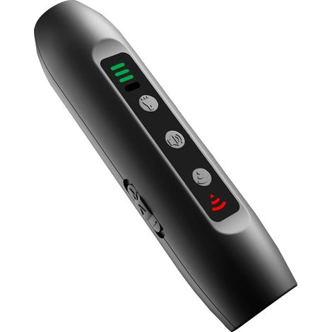 Dispositif anti-cloche à ultrasons, portable, anti-bulle, lampe de poche LED, rechargeable par USB, extérieur, avec 3 canaux haute fréquence pour chiens de petite, moyenne et grande taille (1/5)