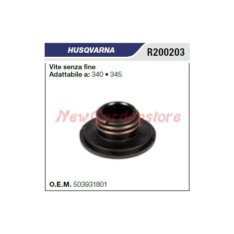 Vite senza fine pompa olio HUSQVARNA motosega 340 345 R200203