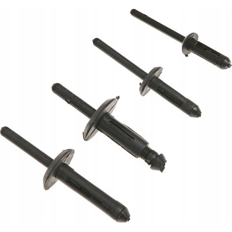 Rivetti plastici per parafanghi coperture motore pistole per rivetti (1/5)