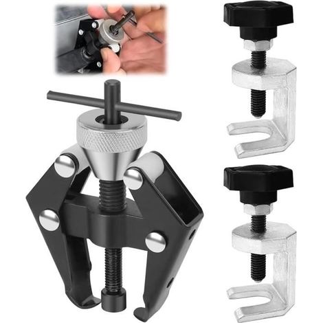 Extracteur Bras Essuie Glace, 3 Pièces Arrache Essuie Glace, Extracteur de Bras d'Essuie Glace, Extracteur (1/4)