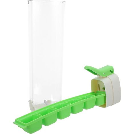 Moule à Glaçons en Silicone Vert, Bac Compact et Empilable, Modèle (1/5)