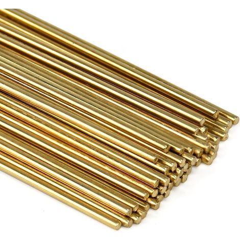 50 Pieces Brass Rods 2mm250mm Round Brass Bar (1/5)