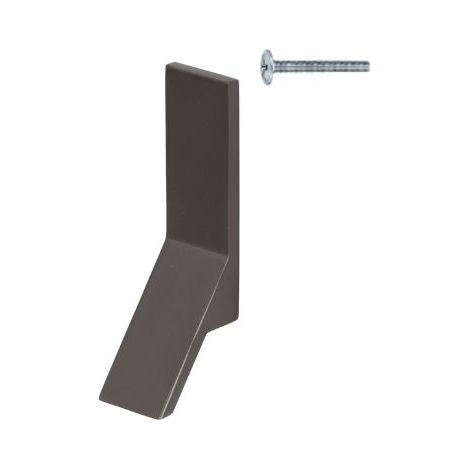 Tirador para muebles Riex XK09 color antracita mate. (1/5)