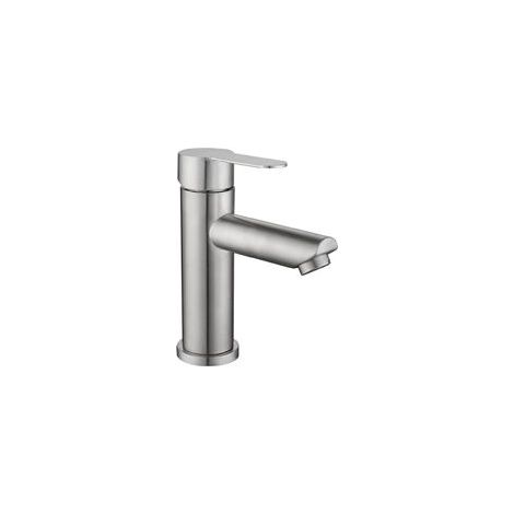 Robinet de lavabo de salle de bain en alliage de nickel et acier inoxydable (1/5)