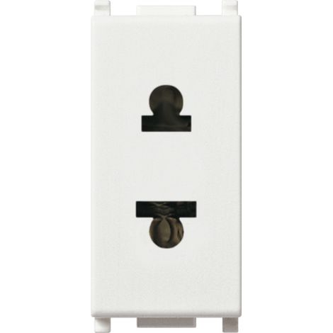 VIMAR - 14233 Prise 2P 16A USA+EU D4,8mm blanc