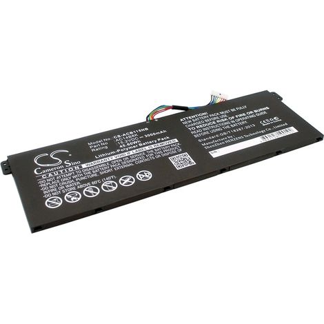 Laptop-Akku AC011353 u. a. für Acer, Gateway u. a., 15,2 V, 3000 mAh