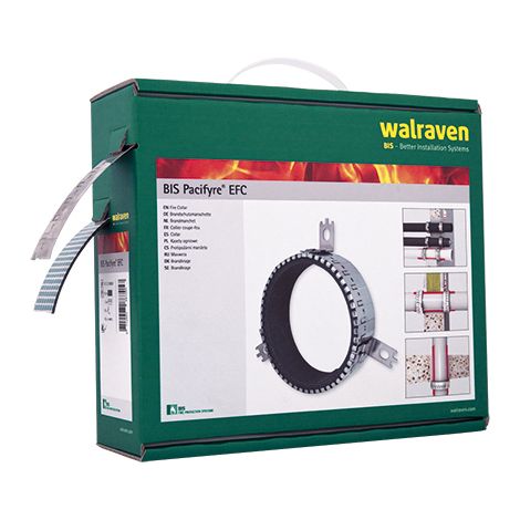 Walraven Brandschutz Pacifyre EFC U/U en boîte distributrice 10 m pour tubes non isolés/isolationnés