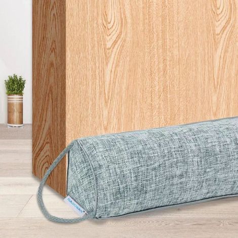 Boudin de porte robuste de 92 cm, coupe-vent et isolant pour portes et fenêtres. (1/4)