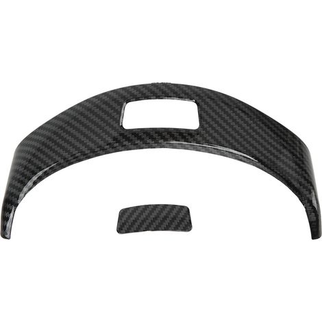 Couvercle de Commutateur de Bouton de Stockage d'accoudoir, Couvercle de Bouton de Commutateur de Console de Surface Lumineux Portable Noir Aspect Exquis.