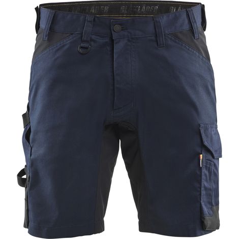 Pantalón corto de trabajo stretch 2D 1753 - Marina XL - FR(50) - SE(C56) - Normas