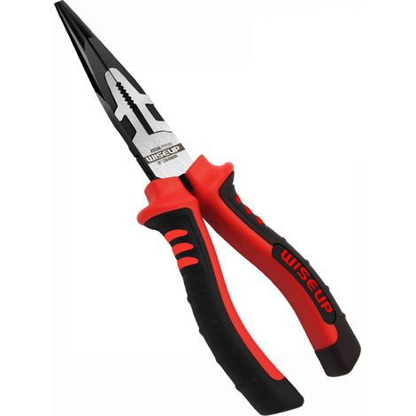 Pince à bec aiguille 20,3 cm Pince à long bec avec durcissement à l'air deux fois (1/5)