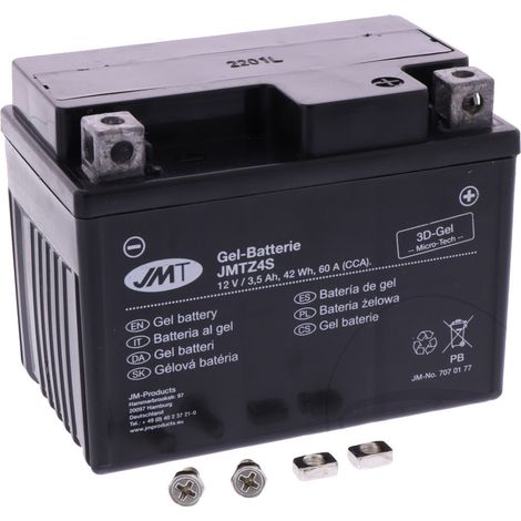 Batteria al gel JMT YTZ4V GEL