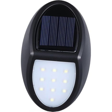 Lampe Solaire Extérieure Applique Murale Pour Jardin Clôture Terrasse (1/5)
