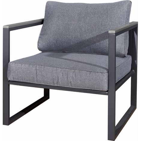 Sillón grande de aluminio mostrare (1/4)