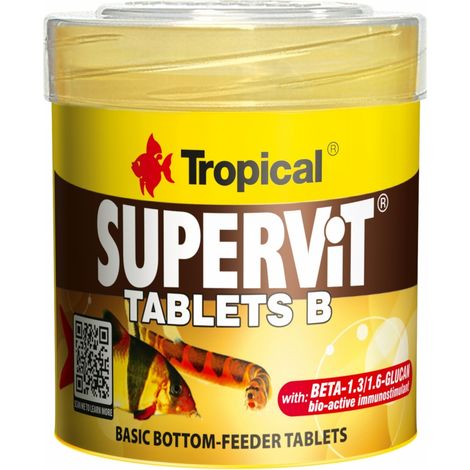 Tropical Tadeusz Ogrodnik SUPERVIT TABLETS B gr.36/ml.50 (1/4)