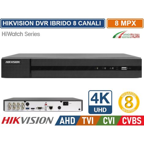 Sistema Di Sorveglianza Dvr 8 Canali 4K Hd (Hwd-7108Mh-G4) (1/2)