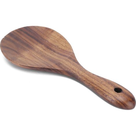 Cuillère à Riz en Bois - Pelle à Servir pour Cuisine et Table (1/5)
