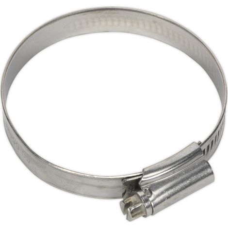 Sealey SHCSS2X Stainless Steel Hose Clip 55-64mm - Pack of 10