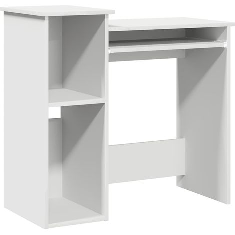 Maison Exclusive - Schreibtisch mit Regalen Weiß 84x40x78 cm Holz
