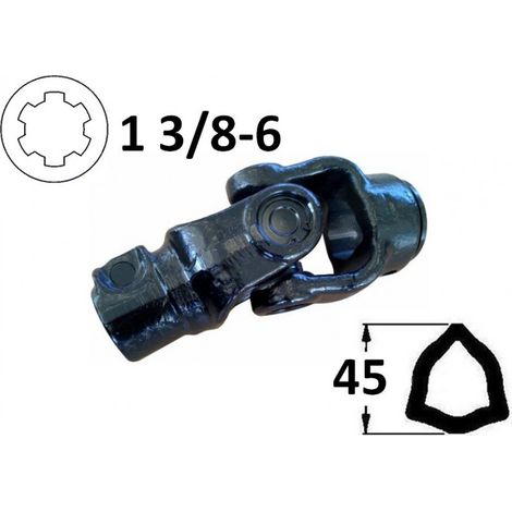 Raccord complet pour tube de 45 mm, 00887 85048