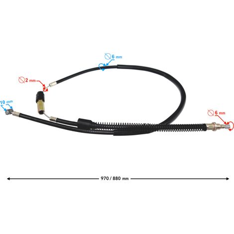 Câble d'embrayage pour cyclomoteur Fighter 2 (1/3)