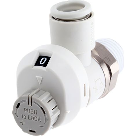 Commande de vitesse SMC AS, R 1/4 Mâle ( Prix pour 1 )