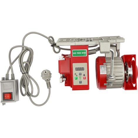 Moteur de machine à coudre électrique, Moteur Machine à Coudre Industrielle 220V 550W, servomoteur sans balais à économie d'énergie Pour Machines à Coudre Industrielles Domestiques (1/5)