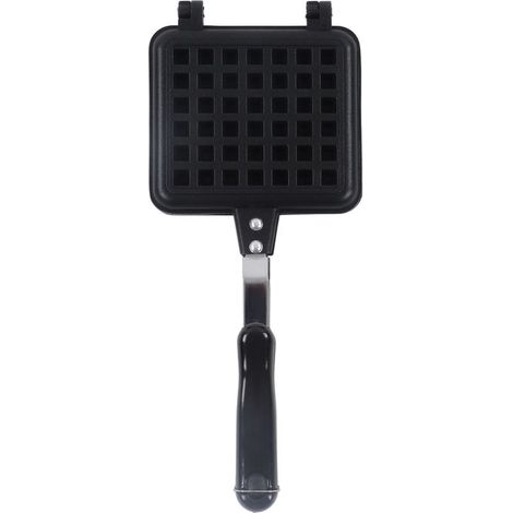 Gaufrier carré avec revêtement antiadhésif et double poignée. - Online Store