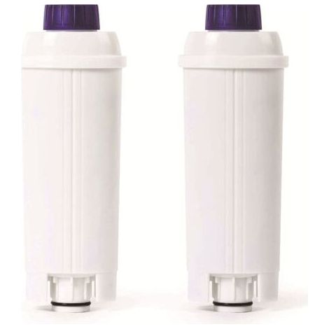 Filtre à eau Delonghi Cartouche de Filtre à eau Adaptée à la Machine à Café Série Série (2 Pièces) (1/3)