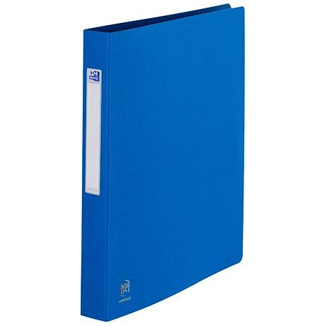 Classeur 2 anneaux carte lustrée Oxford A4 dos 3 cm couleurs assorties - Lot de 10 (1/5)