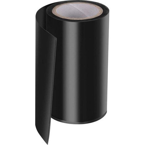 Bande imperméable noire (10cm x 150cm) pour reparation des piscines et des tuyaux (bande de réparation d'urgence/bande d'étanchéité auto-adhésive pour l'étanchéité sous l'eau) (1/5)