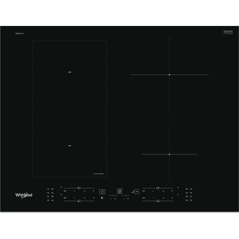 Induktionskochfeld 65cm 4 brenner 7200w schwarz - Whirlpool - WLB4265BFIXL
