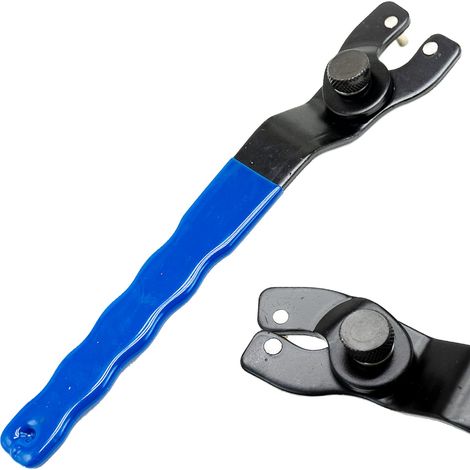 Epaississement Réglable Clé Universelle pour Meuleuse d'Angle avec Douille Hexagonale, Clé pour Meuleuse d'Angle Facile à Installer (1/5)