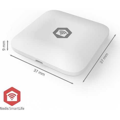 Nedis SmartLife-Klimasensor / Zigbee 3.0 / Batteriebetrieben / Android™ / IOS / Weiss