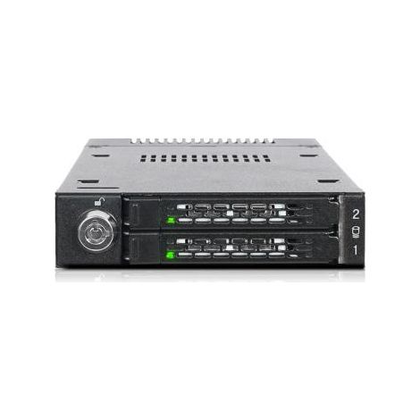 IcyDock M.2 PCIe NVMe SSD Mobile Rack per unit� da 3,5" per archiviazione esterna (1/4)