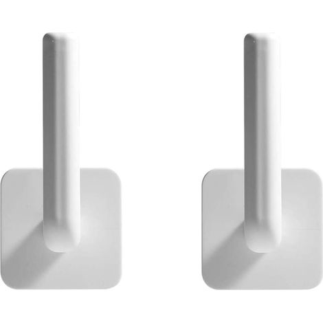 Filiyano-Lot de 2 supports de couvercle, fixation murale en plastique pour couvercle de casserole, planche à découper (1/5)