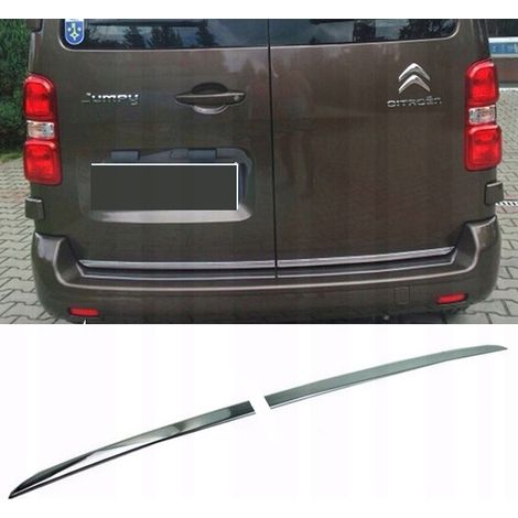 Baguette chromée sur le volet de porte Citroën Jumpy (à partir de 2016) (1/5)
