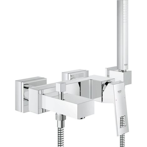 Eurocube Monomando de baño/ducha 1/2', Cromo (23141000) (1/3)