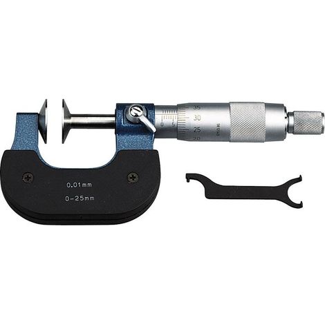 Placa micrometrica exterior 0-25 mm Fervi M010/0/25