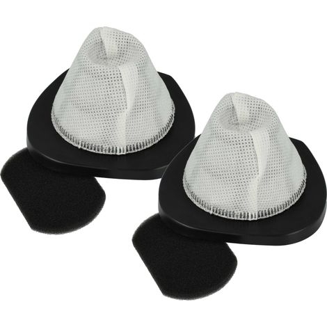 vhbw 2x Filtre pré-moteur compatible avec Bissell 2030U, 3346W, 2030Z pour 2030X, 2030V, 3346 aspirateur - Filtre de protection du moteur, nettoyable (1/4)