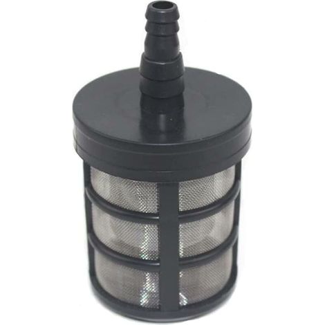 Filtro de malla para manguera de jardín, de acero inoxidable, de doble capa, para bomba de succión de agua, para lavadora de coche, para jardinería doméstica y agricultura. (1/4)