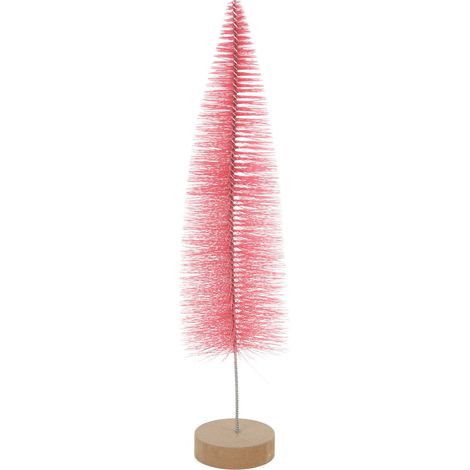 TrendLine Deko Baum Kunststoff Ø 6,5 x 30 cm rosa Figur
