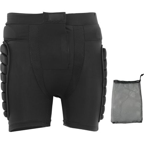 Caleçon rembourré de sport en coton polyester EVA réglable pour ski patinage taille M (1/5)